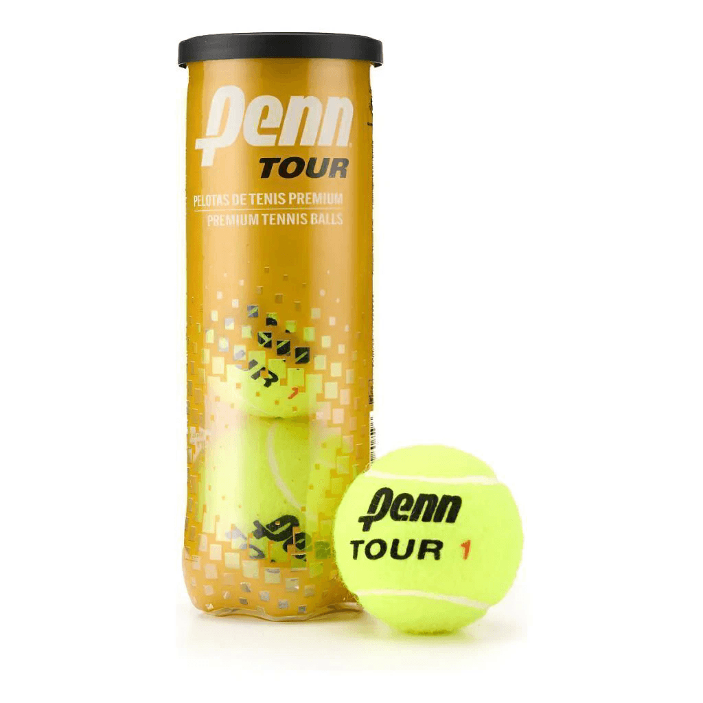 Pelotas de tenis Penn Tour incluidas en el pack Grand Slam